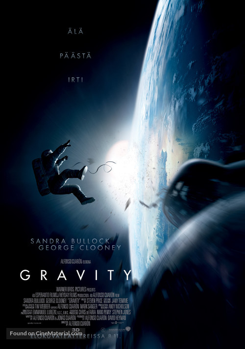 Gravity - Finnish Movie Poster