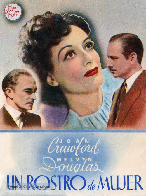 A Woman&#039;s Face - Spanish Movie Poster