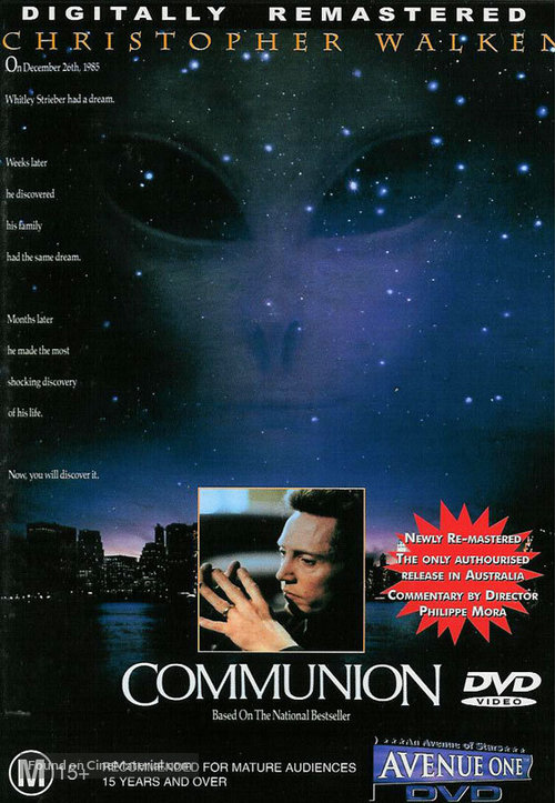 Communion - Australian DVD movie cover