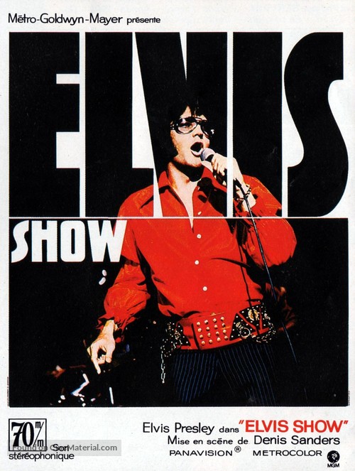 Elvis: That&#039;s the Way It Is - French Movie Poster