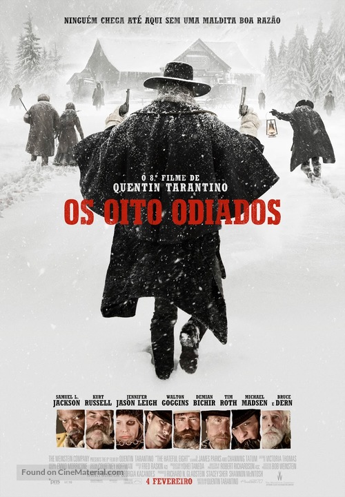 The Hateful Eight - Portuguese Movie Poster