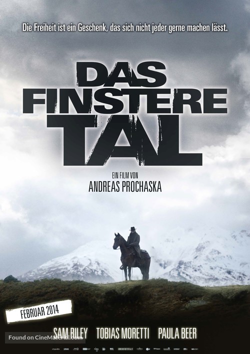 Das finstere Tal - Austrian Movie Poster