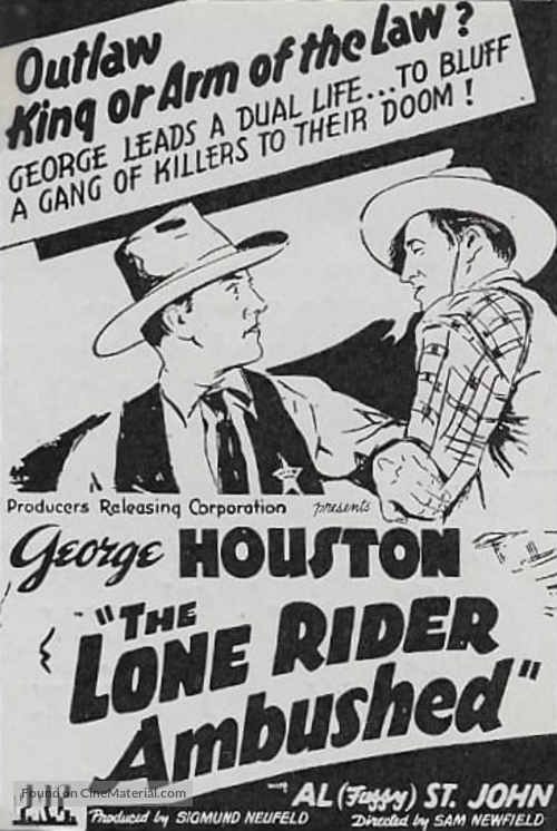 The Lone Rider Ambushed - Movie Poster