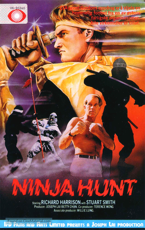 Ninja Hunt - Danish Movie Cover