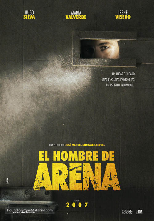 El hombre de arena - Spanish Movie Poster