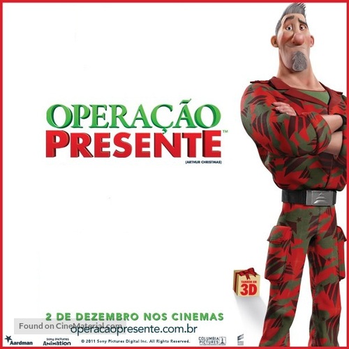 Arthur Christmas - Brazilian Movie Poster