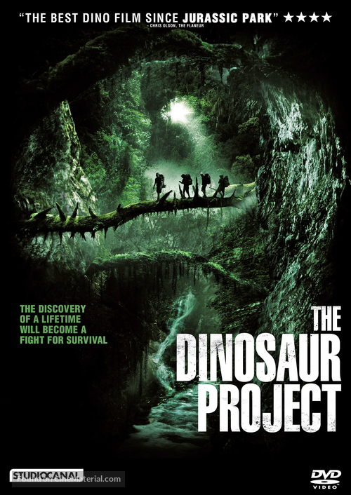 The Dinosaur Project - British DVD movie cover