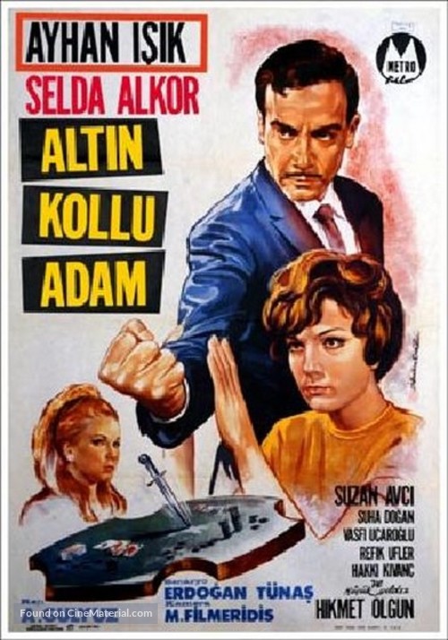 Altin kollu adam - Turkish Movie Poster