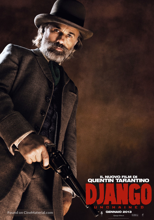 Django Unchained - Italian Movie Poster