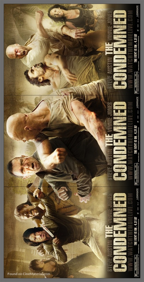 The Condemned - British Movie Poster