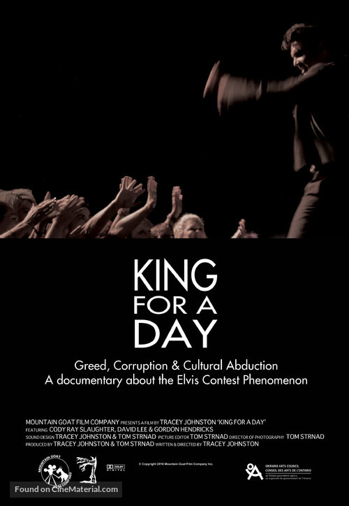 King for a Day - Canadian Movie Poster
