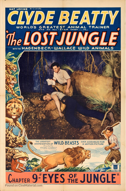 The Lost Jungle - poster