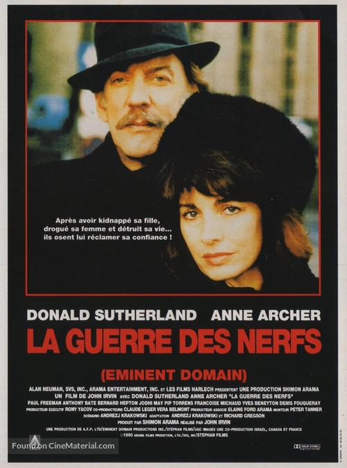 Eminent Domain - French Movie Poster