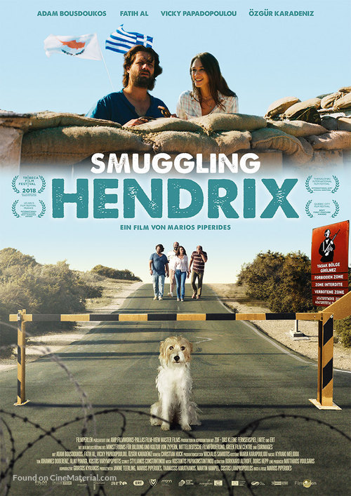 Smuggling Hendrix - German Movie Poster