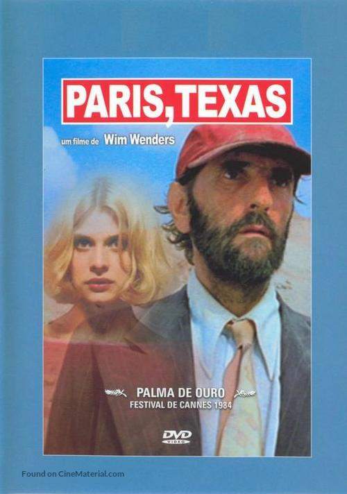 Paris, Texas - Portuguese Movie Cover