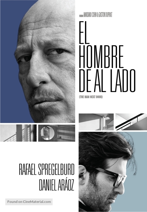 El hombre de al lado - Argentinian DVD movie cover