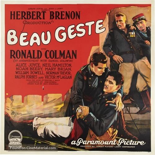 Beau Geste - Movie Poster