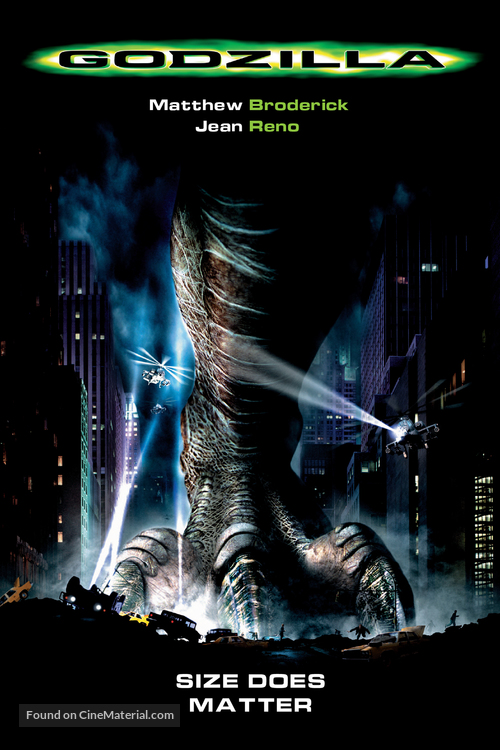 Godzilla - DVD movie cover