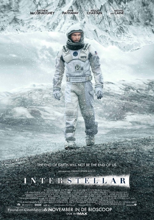 Interstellar - Dutch Movie Poster