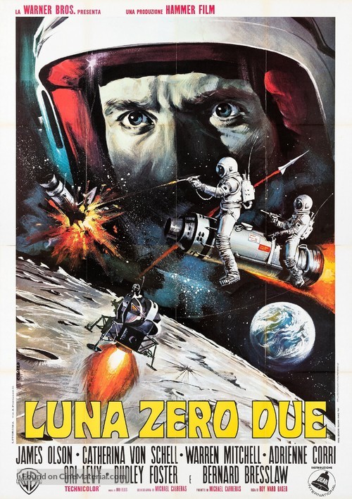 Moon Zero Two - Italian Movie Poster