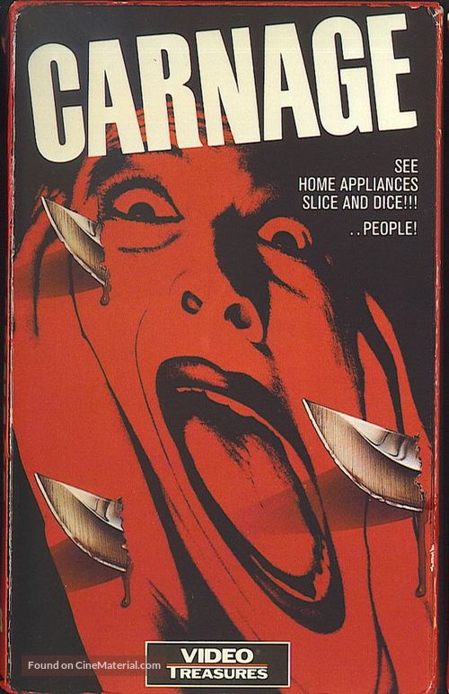 Carnage - VHS movie cover