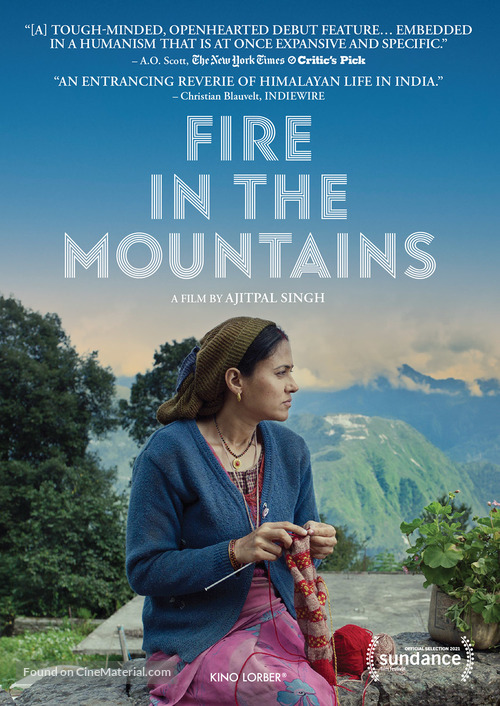 Fire in the Mountains - DVD movie cover