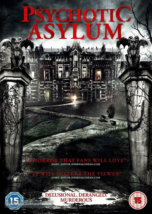 Asylum - British DVD movie cover
