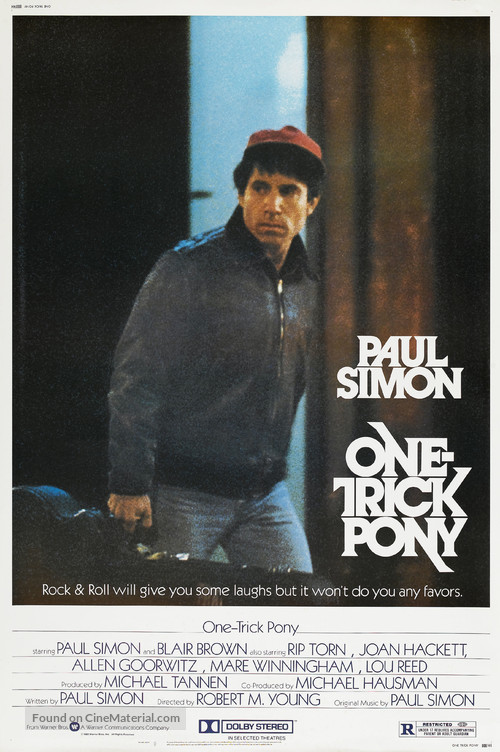 One Trick Pony - Movie Poster