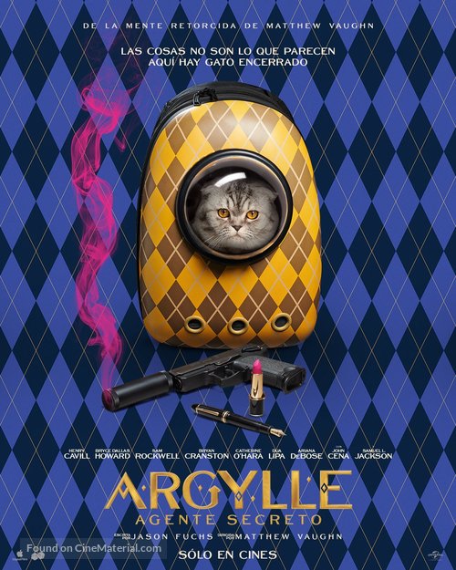 Argylle - Argentinian Movie Poster
