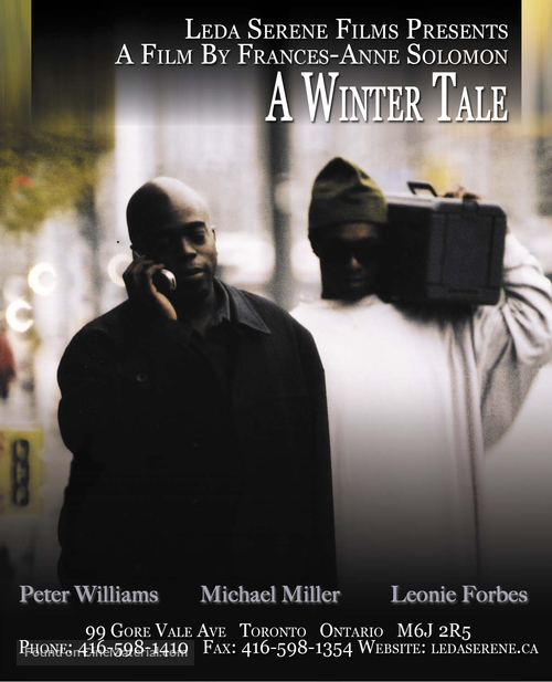 A Winter Tale - Canadian Movie Poster