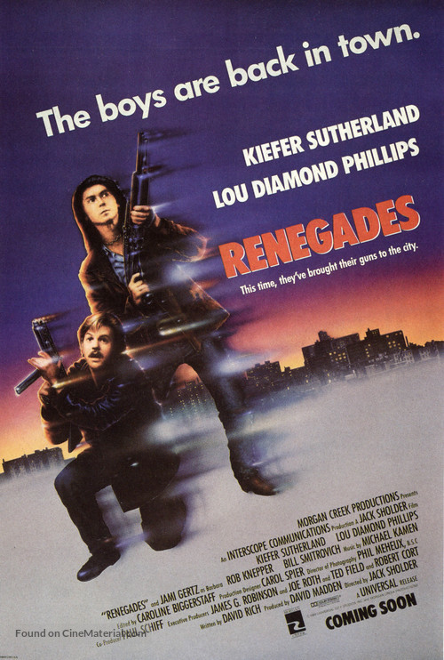 Renegades - poster