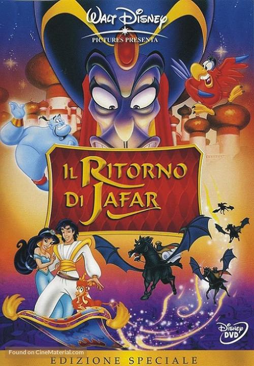 The Return of Jafar - Italian DVD movie cover