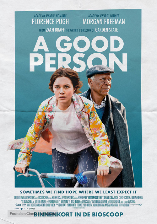 A Good Person - Dutch Movie Poster