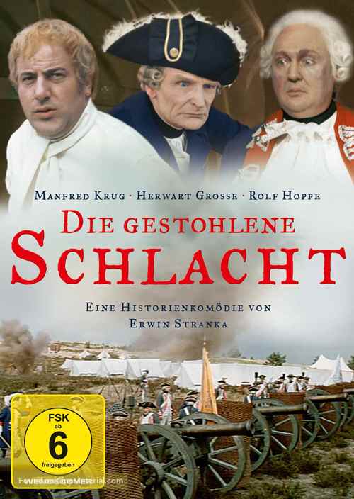 Die gestohlene Schlacht - German DVD movie cover
