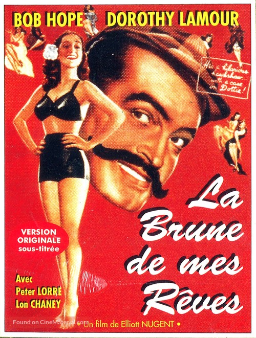 My Favorite Brunette - French Movie Poster