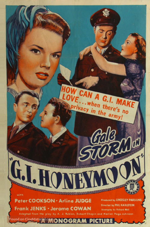 G.I. Honeymoon - Movie Poster