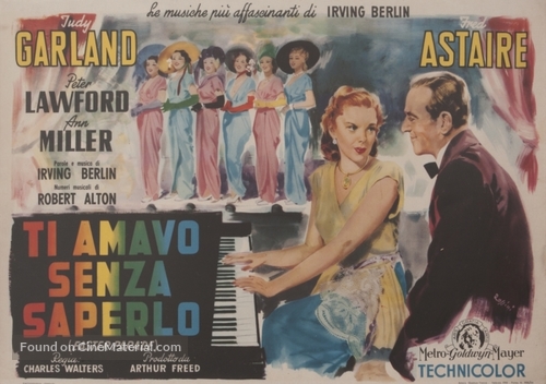 Easter Parade - Italian Theatrical movie poster