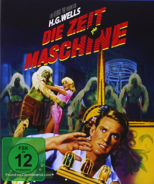 The Time Machine - German Movie Cover