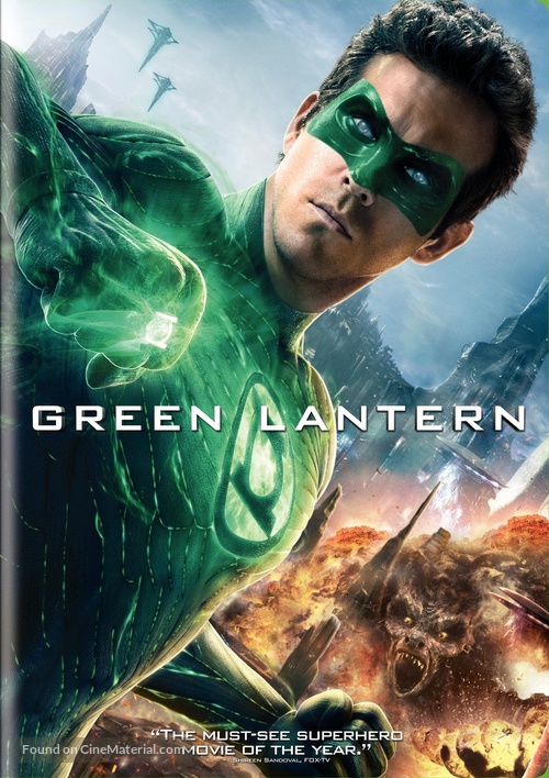 Green Lantern - DVD movie cover