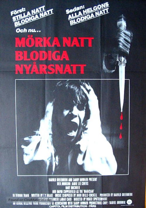 Terror Train - Swedish Movie Poster