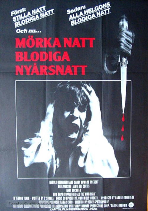 Terror Train - Swedish Movie Poster