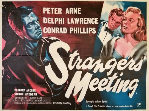 Strangers&#039; Meeting - British Movie Poster