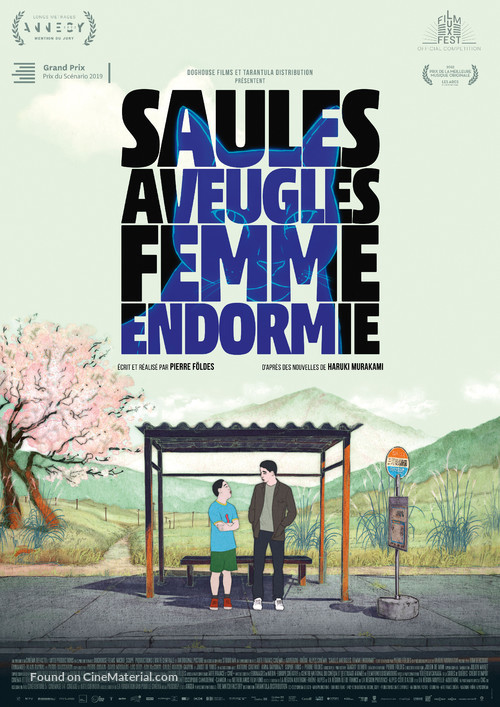 Saules aveugles, femme endormie - French Movie Poster