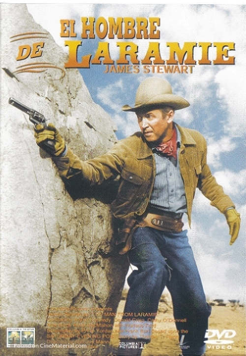 The Man from Laramie - Spanish DVD movie cover
