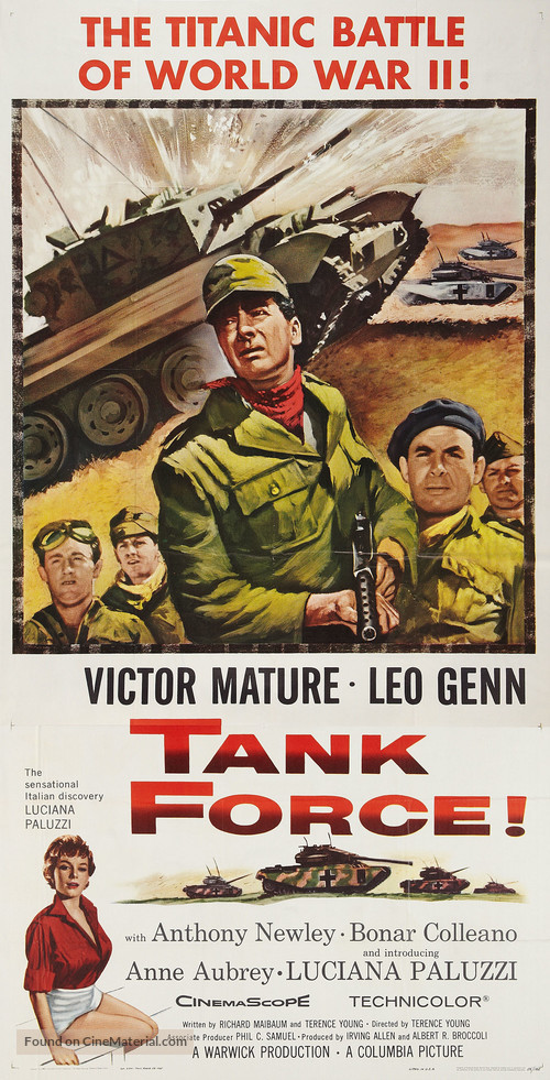 Tank Force! - Movie Poster