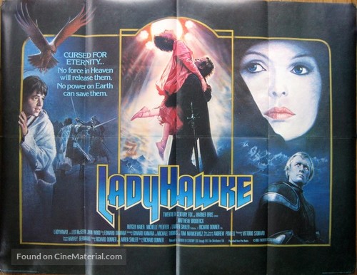 Ladyhawke - British Movie Poster