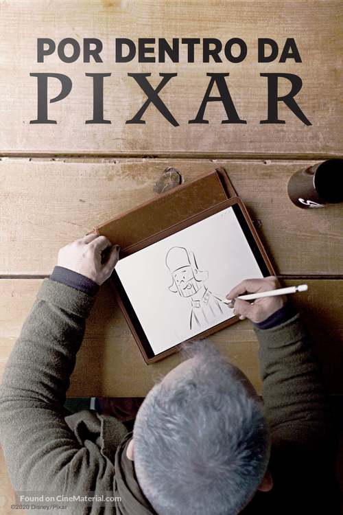 &quot;Inside Pixar&quot; - Brazilian Movie Cover