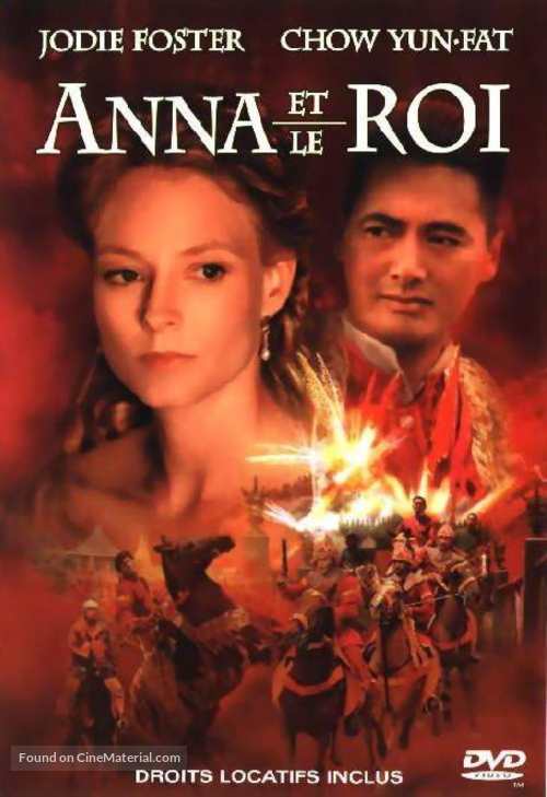 Anna And The King - French DVD movie cover