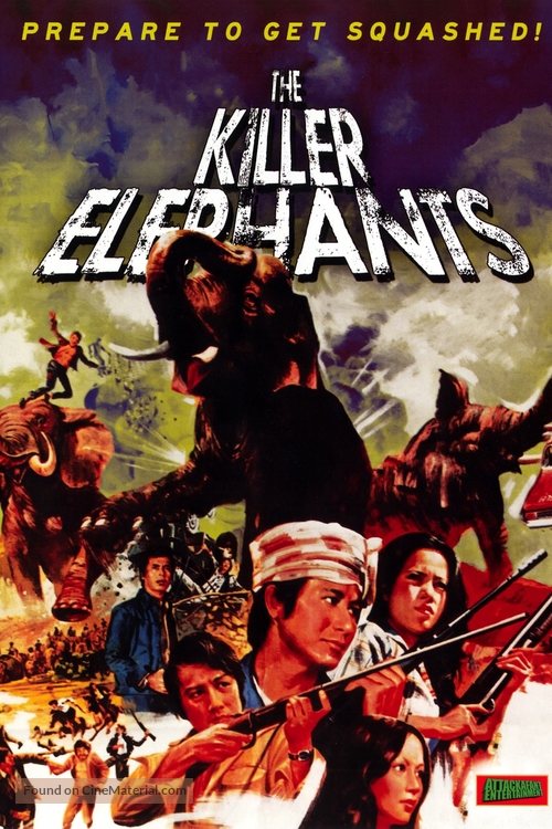 Killer Elephants - DVD movie cover