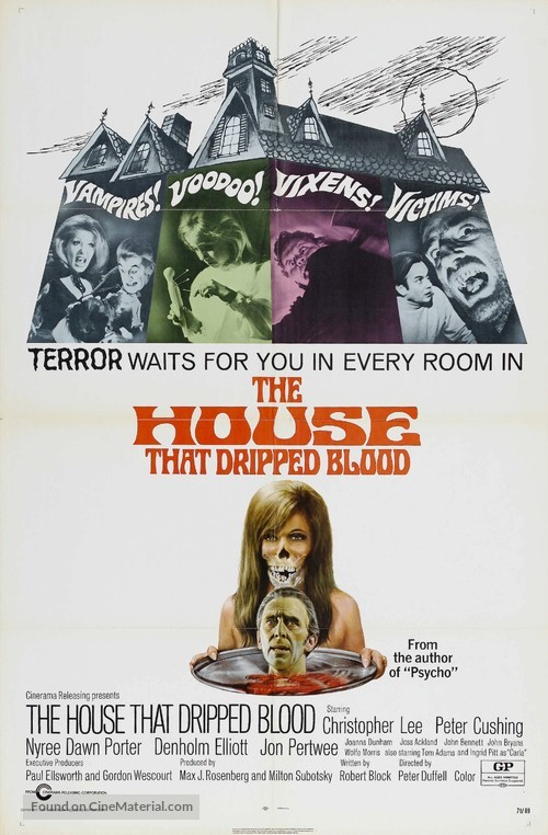 The House That Dripped Blood - Movie Poster